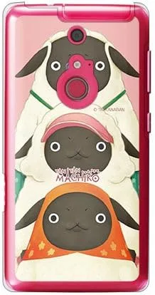 Vista 423 de Yanan Machiko Series Machiko Family Pink (Clear) / for iPhone SE/5s/docomo