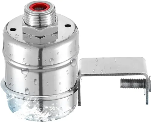 Vista 4 de Válvula de flotador de acero inoxidable con control de nivel de agua de 1/2 pulgadas, válvula de flotador automática completa válvula de bola