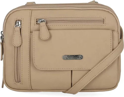 Vista 2 de MultiSac Zippy - Bolso bandolera con triple compartimento