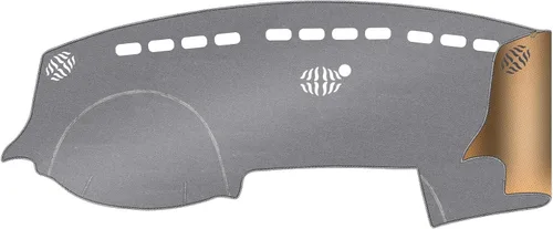 Vista 27 de Cubierta de tablero Tapete de salpicadero Compatible con Chevy Cruze 2015-2011 (para transmisión en la izquierda), Alfombra de salpicadero de coche