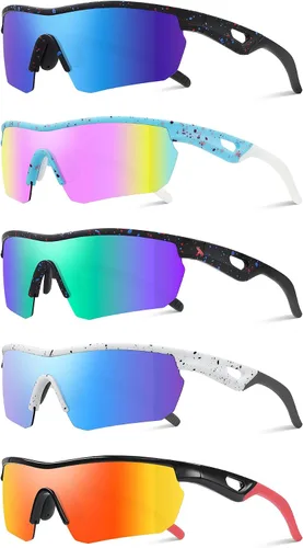 Vista 18 de Kids Sunglasses Youth Baseball Sunglasses for Boys Girls 3-12 Polarized Softball Sports Goggles UV Protection