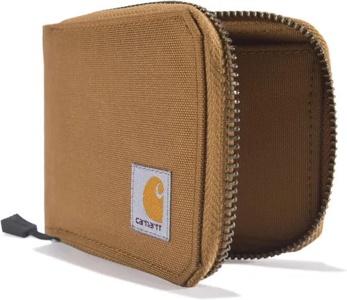 Vista 8 de Carhartt Men's Canvas Zip, Durable Zippered Wallets