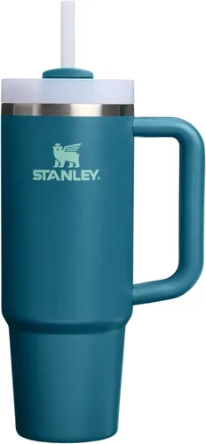 Vista 20 de STANLEY Quencher H2.0 Vaso Térmico con asa y pajilla, 64 onzas, tapa Flowstate de 3 posiciones, gran capacidad para viajes y deportes, vaso de acero