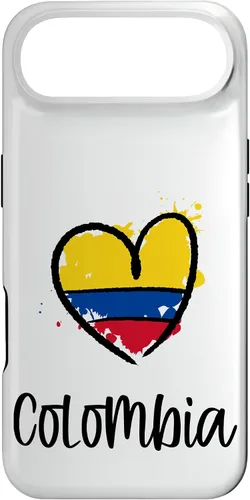 Vista 27 de Colombia Heart Art Cool South America Spanish Colombian Gift Case for iPhone 17