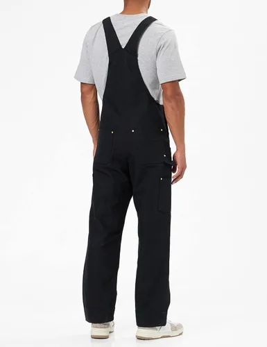 Vista 3 de Carhartt - Overol con pechera de lona de ajuste relajado para hombre