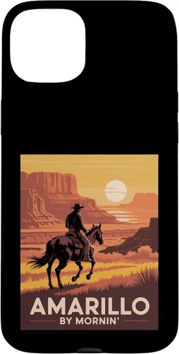 Vista 9 de Amarillo by Mornin Folk Style Western Country Music Case for iPhone 17