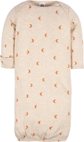 Vista 3 de Gerber Paquete de 4 vestidos unisex para bebés y niñas Amanecer