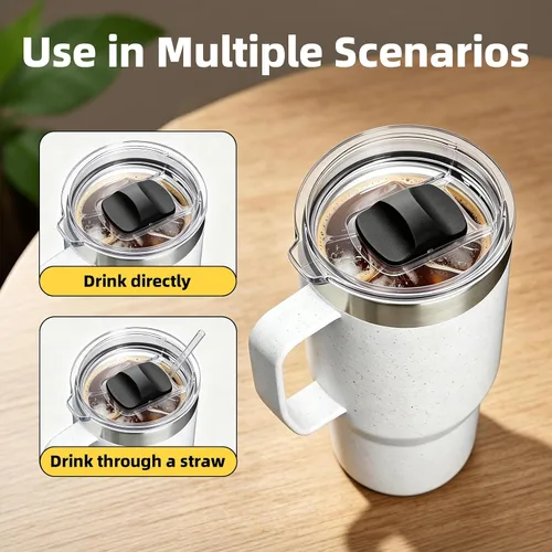 Vista 5 de Tapa de repuesto compatible con la taza Stanley The Everyday Suburban de 24