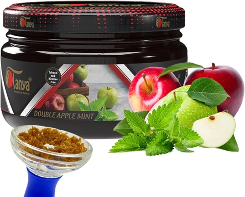 Vista 20 de Tanya Herbal Hookah Molasas 100% sin nicotina y tabaco Sabores de shisha de narguile orgánicos Mezcla de frutas Sabores de shisha 250g Frascos