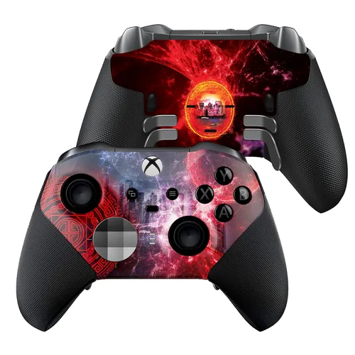 Vista 42 de Retro Comic Customised Wireless Controller for Elite by BCB. Original Elite Series 2 Controller Compatible with Xbox One / Series X & S. Customized