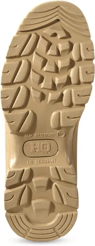 Vista 8 de HQ ISSUE Botas tácticas clásicas impermeables de 8 pulgadas con cremallera lateral para hombre