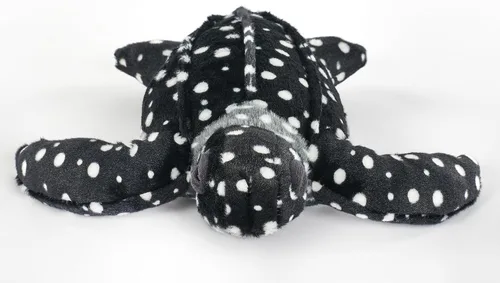 Vista 2 de The Petting Zoo Leatherback - Peluche de tortuga marina, regalos para niños, animales salvajes del océano Onez, juguete de peluche de tortuga marina