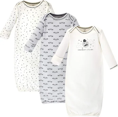 Vista 75 de Touched by Nature - Camisones unisex de algodón orgánico para bebé