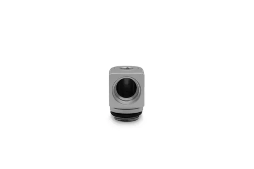 Vista 4 de EKWB EK-Quantum Torque Micro Rotary 90 grados de montaje en ángulo, titanio satinado