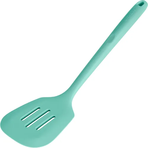 Vista 18 de U-Taste Espátula ranurada de silicona, 13.6 pulgadas de largo/3.7 pulgadas (2) Negro (ranurado)