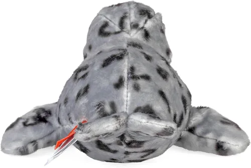 Vista 4 de Wild Republic Pocketkins Eco Harbor Seal, animal de peluche, 5 pulgadas, juguete de peluche, hecho de materiales reciclados, respetuoso con el medio