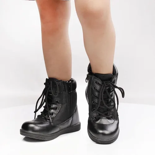 Vista 5 de zpllsbratos Botas de senderismo al aire libre para niños y niñas botas de senderismo para caminar