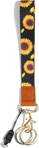 Vista 9 de Yiflin Lindo Cordón de Muñeca para Llaves, Llavero, Cartera, Soporte de Identificación, Teléfono Celular, Cordón de Muñeca Soporte de Llavero Cadena
