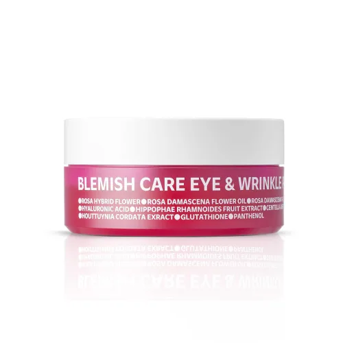 Vista 2 de ISOI Blemish Care - Parche para debajo de los ojos para ojeras, hinchazón y arrugas, mascarillas de gel hidratantes con ácido hialurónico y aceite