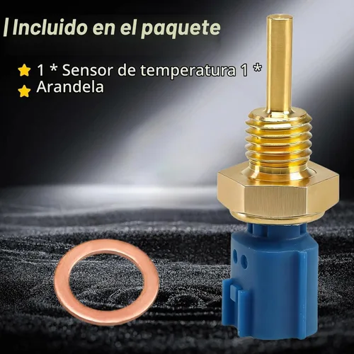 Vista 6 de Sensor de temperatura del refrigerante, sensor de temperatura del motor ECT, interruptor de temperatura compatible con Nissan Altima Frontier