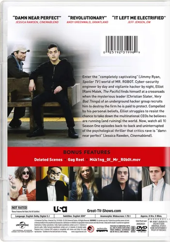 Vista 2 de Mr. Robot Season 1 DVD