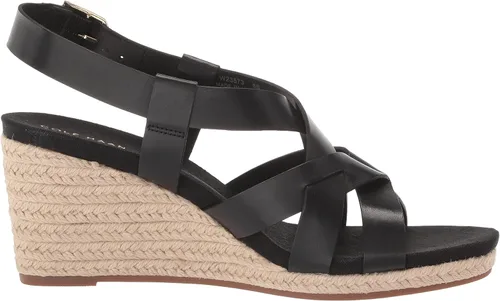 Vista 6 de Cole Haan Sandalia de cuña de cristal para mujer de 2.756in