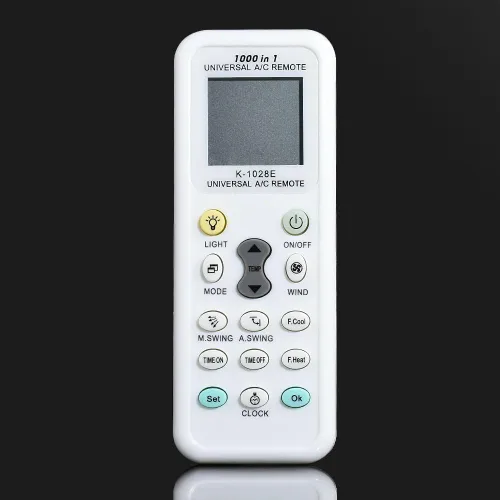 Vista 5 de Control remoto universal de aire acondicionado compatible con Mitsubishi Toshiba HITACHI FUJITSU Daewoo LG Sharp Samsung ELECTROLUX SANYO AUX GREE