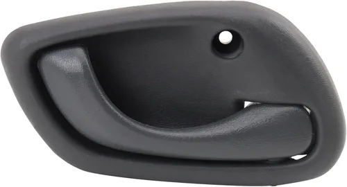 Vista 50 de TRQ Manija de puerta interior delantera izquierda cromada y negra para el lado del conductor compatible con Ford F-150 2012-2014