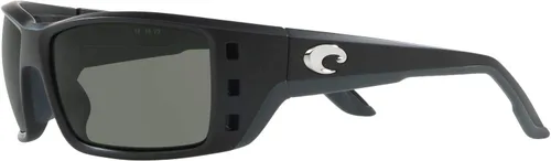 Vista 3 de Costa Del Mar Permit Low Bridge Fit - Gafas de sol rectangulares para hombre