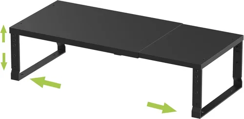 Vista 14 de Jojocross Organizador de especias apilable expandible para armario de cocina, estante de mostrador ajustable, encimera, despensa, armario, baño