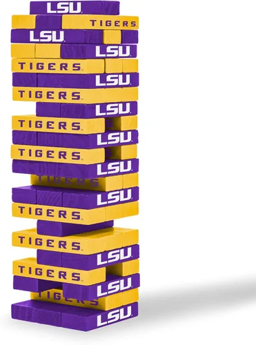 Vista 27 de Wild Sports NCAA Pro Football Tabletop Stackers Block Game for College Football Fan, Dorm Game, Tailgate