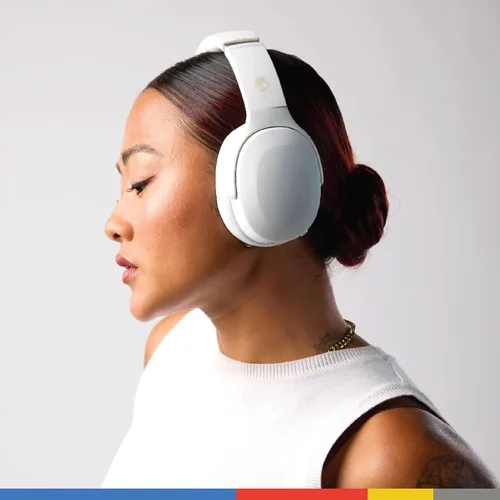Vista 6 de Skullcandy Crusher Evo - Auriculares inalámbricos Bluetooth con cable de carga USB-C adicional, graves multisensoriales, aislamiento de ruido