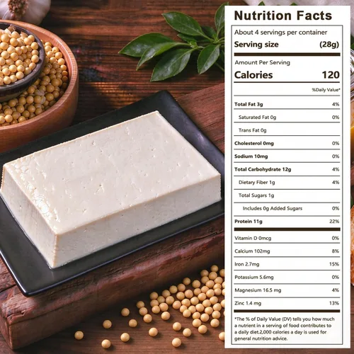 Vista 2 de Freeze Dried Tofu Cubes 4oz, Dehydrated Tofu, Ramen Topping & Miso Soup