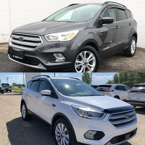 Vista 3 de 4 deflectores de ventana lateral para Ford Escape 2013-2019 montaje exterior 94383