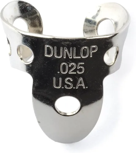 Vista 13 de Jim Dunlop 33P013 .013 pulgadas dedo de plata de níquel y thumbpicks