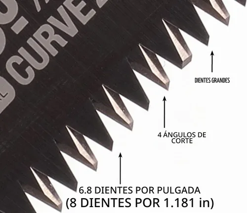 Vista 5 de Silky Professional Gomboy Curve 240mm Dientes Grandes Edición Outback (752-24)