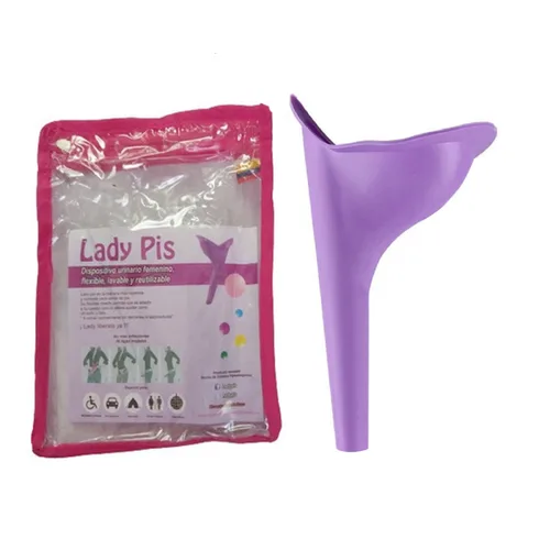 Vista 2 de Copa Para Orinar De Pie Para Mujer Dispositivo Embudo Urinario