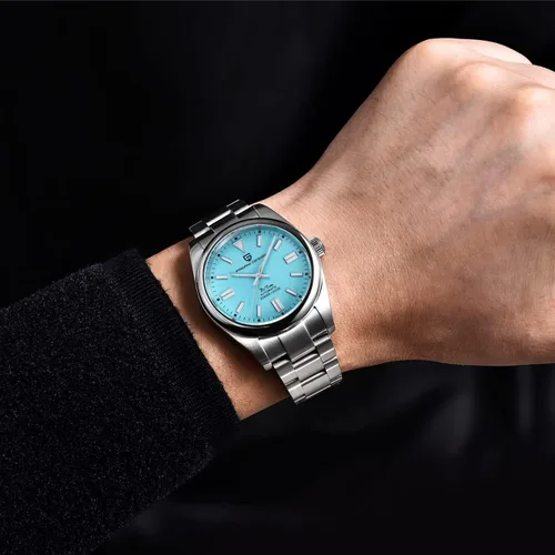 Vista 2 de Pagani Design Watches for Men Japanese NH35 Movement Homage Automatic Watch, 39mm Sapphire Glass 316L Stainless Steel, Luxury Luminous 200M