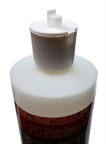 Vista 4 de PC Products PC-Petrifier Endurecedor de madera a base de agua, 8 onzas, blanco lechoso 84441
