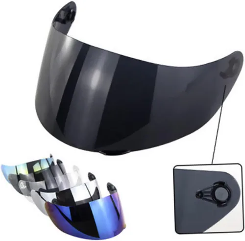 Vista 7 de Shkalacar Lente de casco de motocicleta, visera de casco de repuesto completo para casco de moto K1 K3SV K5