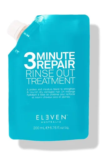 Vista 4 de ELEVEN AUSTRALIA Tratamiento de enjuague de reparación de 3 minutos ideal para cabello seco dañado Deep Conditioning Hair Mask for Damaged Hair