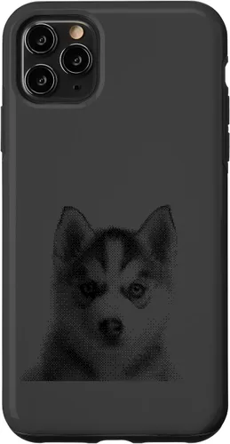 Vista 13 de Chic Husky Puppy for Dog Mom and Paw Parents Case for iPhone 16