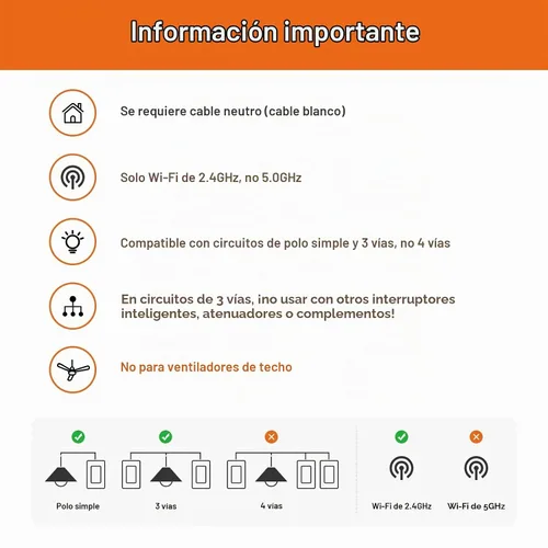Vista 2 de EVA LOGIK Interruptor de luz inteligente con atenuación WiFi, un solo polo