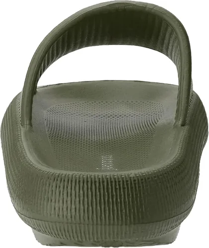 Vista 2 de Joomra - Sandalias acolchadas tipo pantuflas para mujeres y hombres antideslizantes de secado rápido sandalias para baño con suela gruesa
