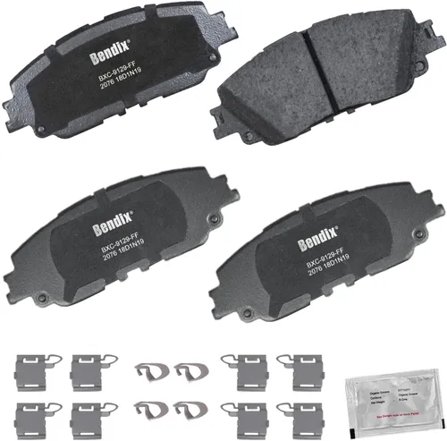 Vista 236 de Bendix - Pastillas de freno Priority1 CFM149 para Blue Bird TC1000, Chevrolet C30, Pickup, C35, C3500HD, G30, Van, K30, P30, R30, R3500, V30, V3500