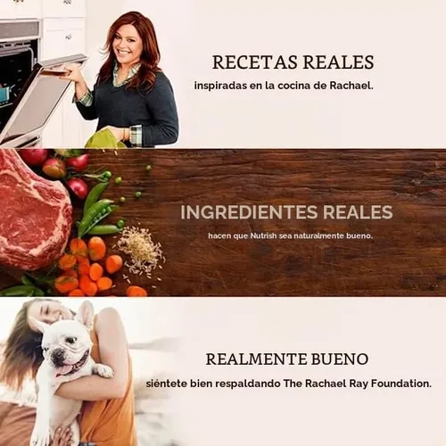 Vista 5 de Rachael Ray Nutrish Savory Roasters con receta de pollo para perros (paquete de 2)
