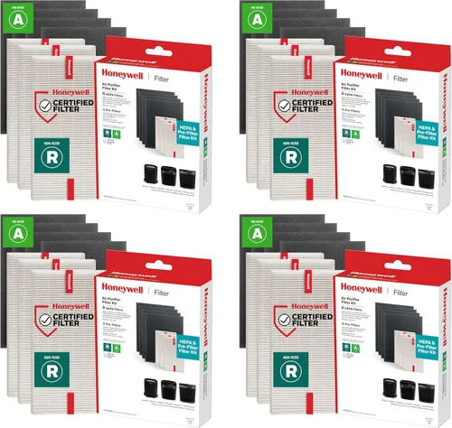 Vista 10 de Honeywell Kit de Repuesto de Filtro Purificador de Aire HEPA para Purificadores de Aire de las Series HPA300, HPA3300, HPA5300, HPA8350, Paquete