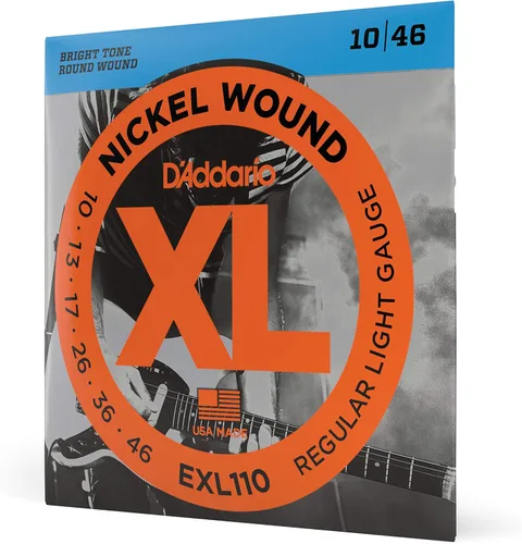 Vista 28 de D'Addario XL EXL157 - Cuerdas de níquel para guitarra eléctrica de 6 cuerdas, entonación perfecta, sensación consistente, durabilidad fiable