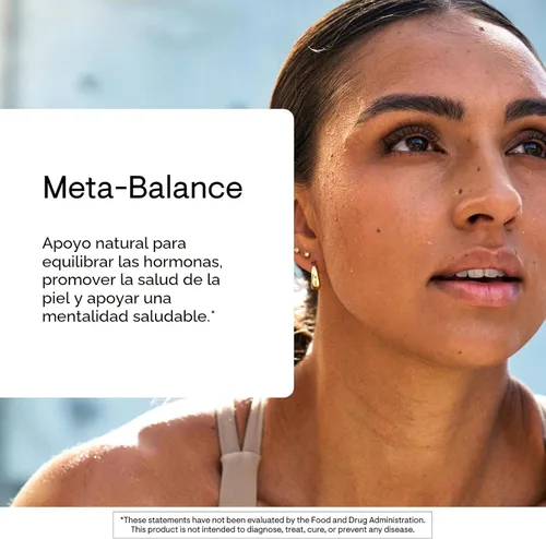 Vista 3 de THORNE - Meta-Balance - Apoyo nutricional para mujeres durante la menopausia* - Sin gluten, lácteos y soja - 30 porciones