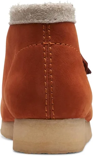 Vista 8 de Botas Wallabee para hombre (combinación naranja oscuro)